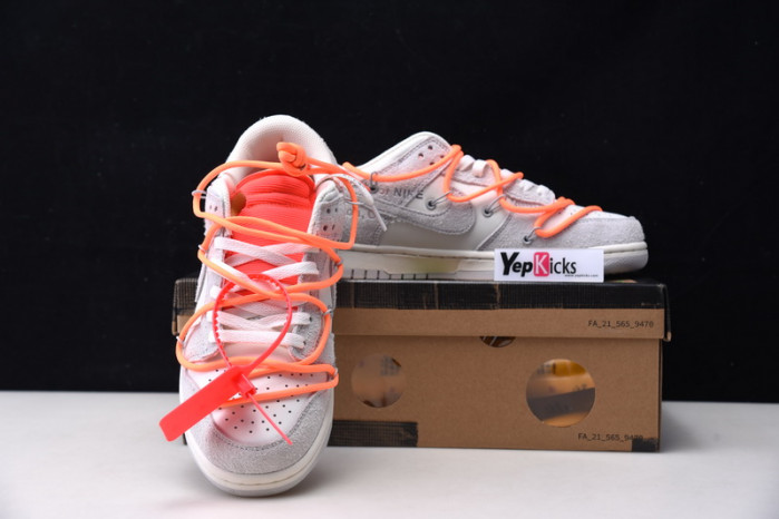 nike dunk low ow lot 31 dj0950-116