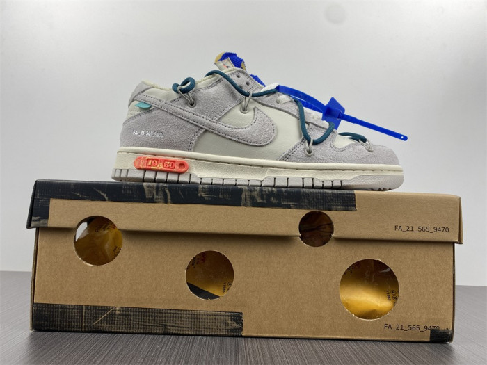 nike dunk low ow lot 16 dj0950-111