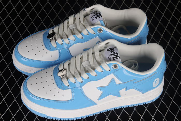 a bathing ape bape sta low blue b026