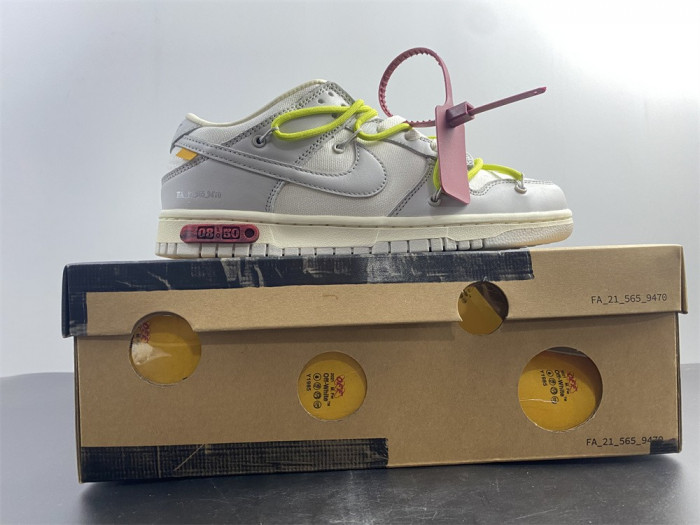 nike dunk low ow lot 8 dm1602-106