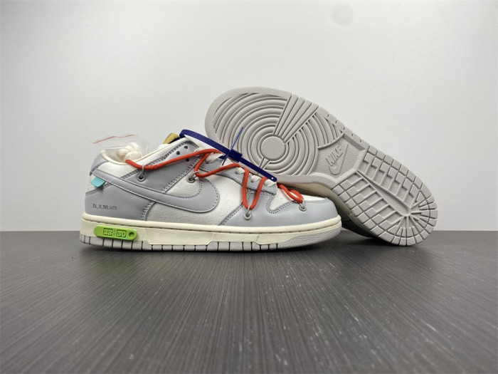 ow x nike dunk lot 23 dm1602-126