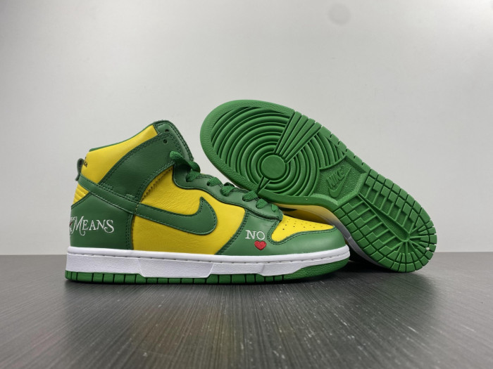 nike sb dunk high by any means brazil dn3741-700
