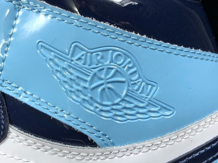 air jordan 1 retro high unc patent cd0461-401