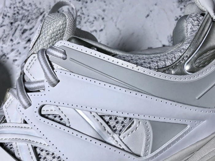 Ba*len*cia*ga track trainer all white w09o5 8128