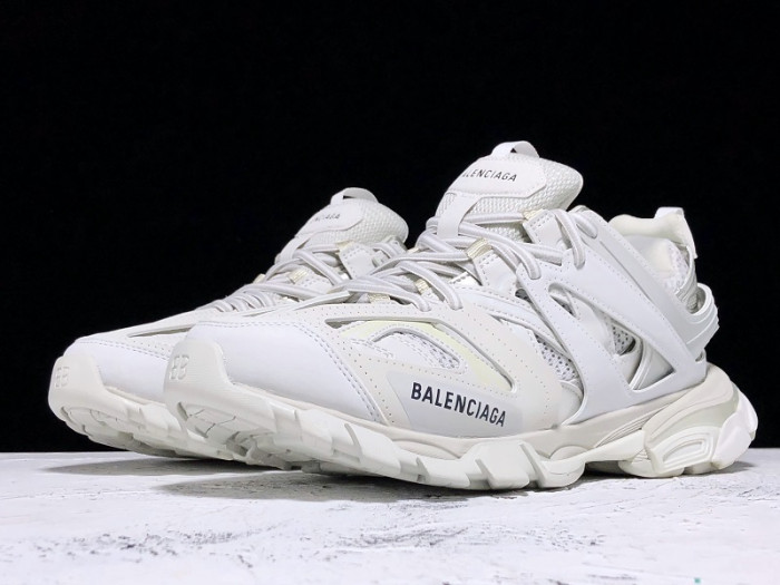 Ba*len*cia*ga track trainer all white w09o5 8128