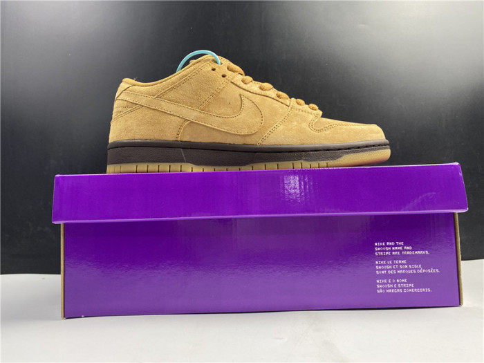 nike sb dunk low pro “wheat mocha bq6817-204