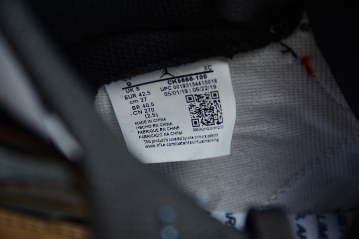 air jordan 1 retro high fearless unc chicago ck5666-100