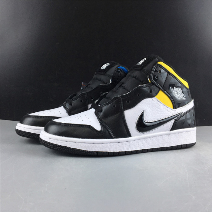 jordan 1 mid quai54 (2019) cj9219-001
