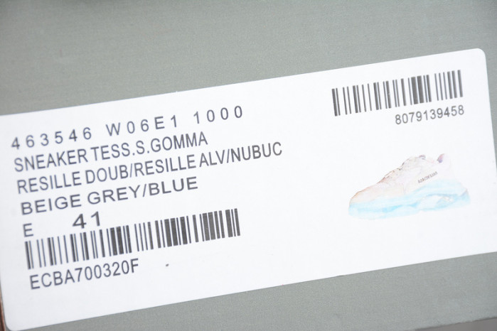 Ba*len*cia*ga triple s sneaker w09o5 7413