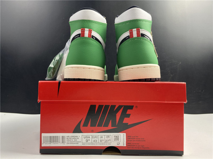 air jordan 1 lucky green db4612 -300