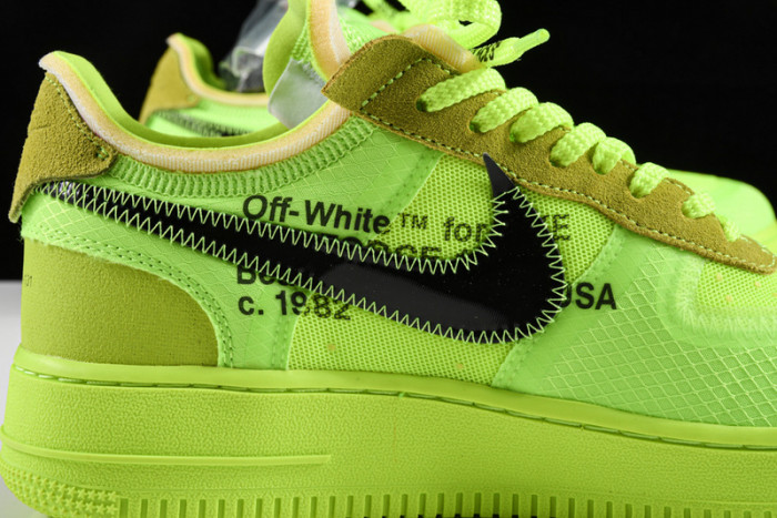 ow nike air force 1 low volt ao4606-700