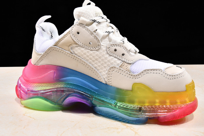 Ba*len*cia*ga triple s trainers clear sole trainer w09o5 8124