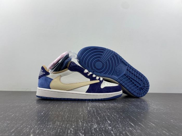 travis scott x air jordan 1 dm7866-808