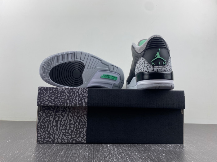 air jordan 3 “green glow” ct8532-031
