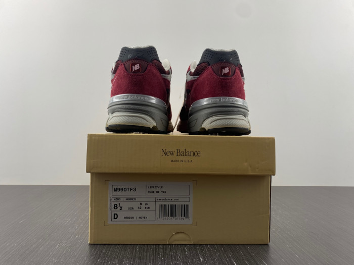 new balance 990v3 miusa teddy santis scarlet m990tf3