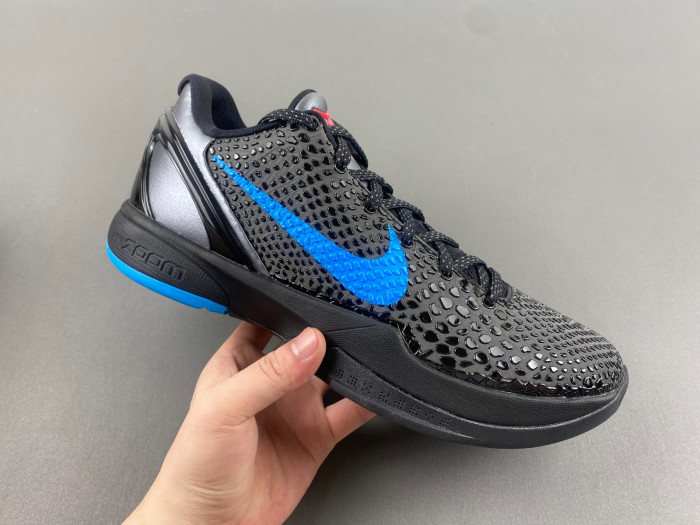 nike zoom kobe 6“dark knight” 429659-016