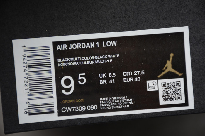 jordan 1 low galaxy cw7309-090