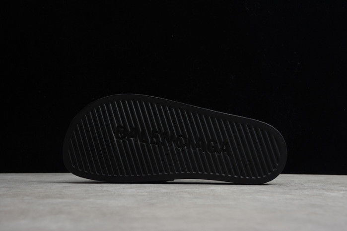 Ba*len*cia*ga slippers all black 506347- wal00 -9062