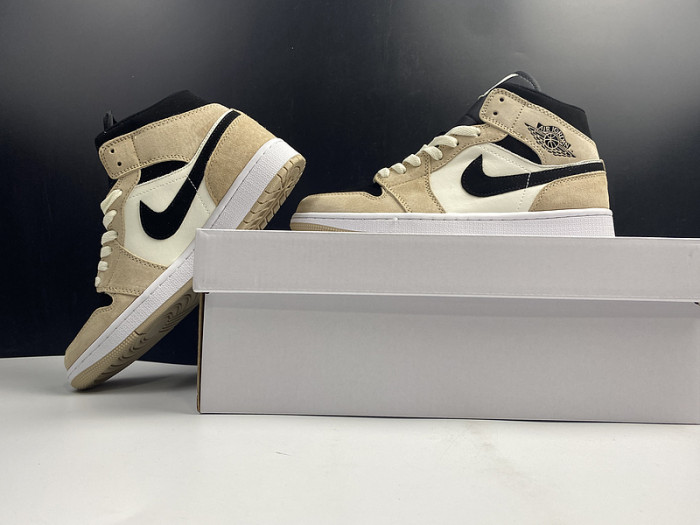 air jordan 1 mid barely orange light violet bq6472 -800