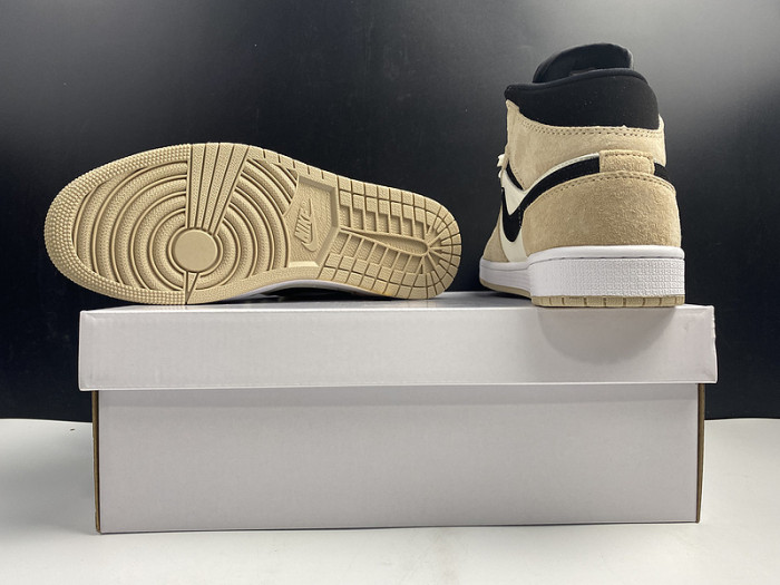 air jordan 1 mid barely orange light violet bq6472 -800