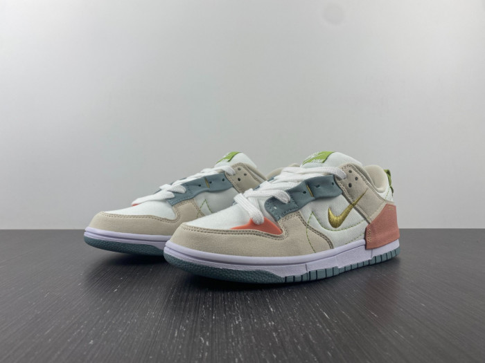 nike dunk low disrupt 2 easter pastel dv3457-100