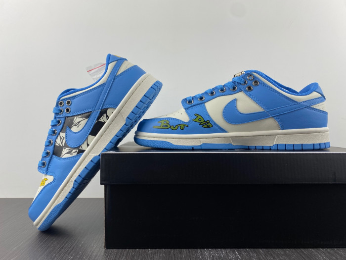 nike dunk low chrome hearts unc dd1503-1001