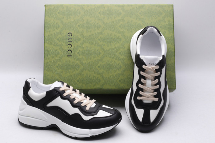g*u*i ace embroidered low-top sneaker e2296