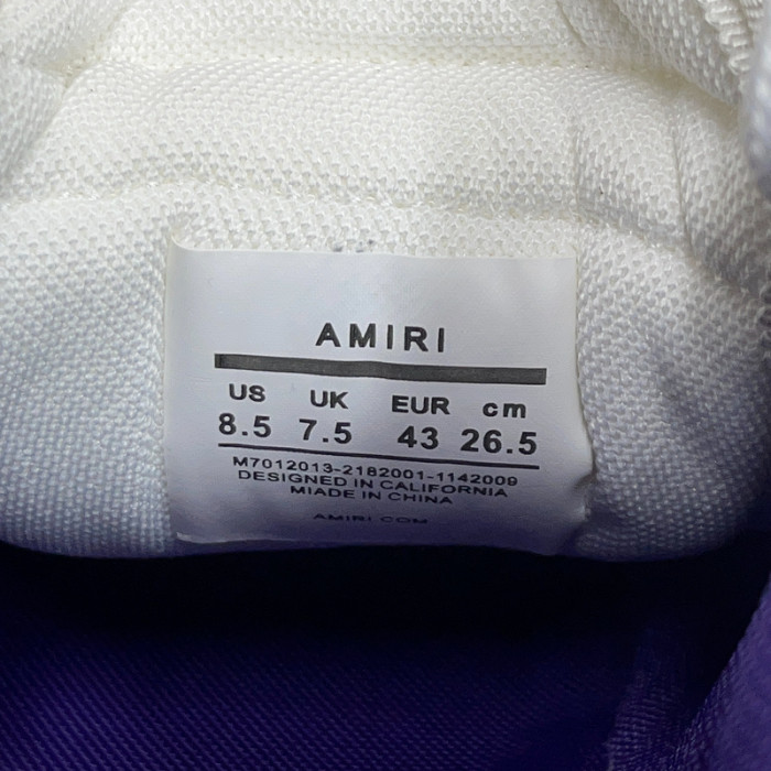 amiri sneaker