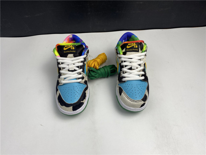 nike sb dunk low “chunky dunky” kids shoes cu3244-100