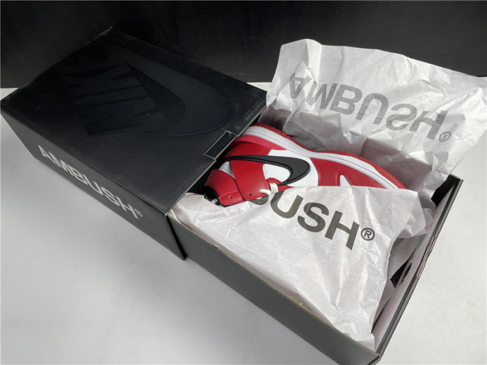 nike dunk high white and red cu7544-102