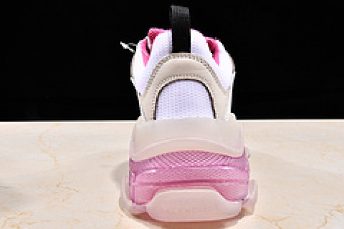 Ba*len*cia*ga triple s trainers clear sole trainer pink w09o5 8127