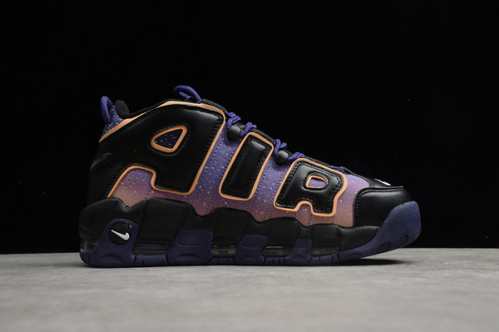 air more uptempo dusk to dawn black/purple/orange 553546-018