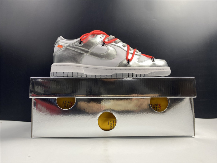 ow x nike dunk low ct0856- 800