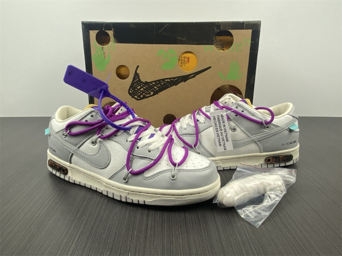 nike dunk low ow lot 28 dm1602-111