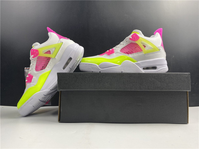 air jordan 4 gs “lemon venom” cv7808-100