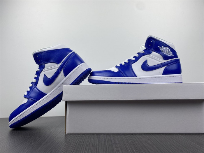 air jordan 1 mid kentucky blue bq6472-104