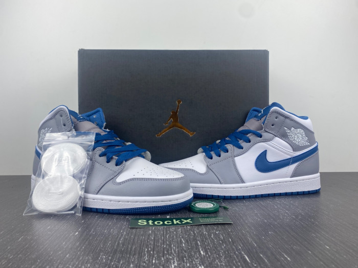 air jordan 1 mid true blue dq8426-014