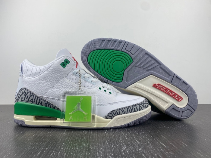 air jordan 3 retro lucky green ck9646-136