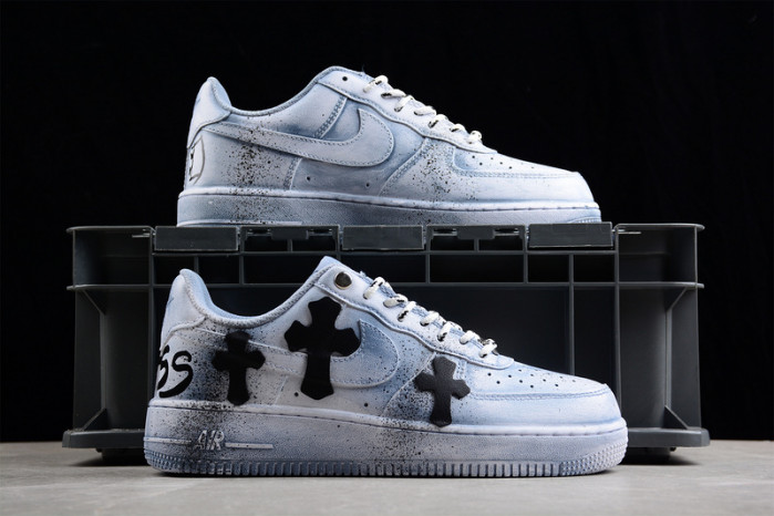 chrome hearts x air force 1 low cw2288-1111