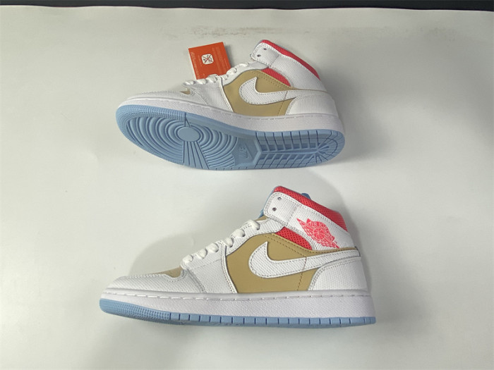 air jordan 1 mid se sesame cz0774-200