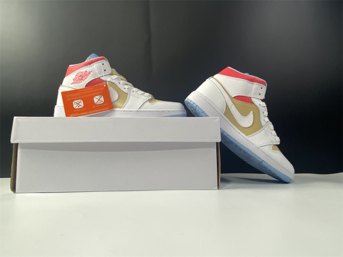 air jordan 1 mid se sesame cz0774-200