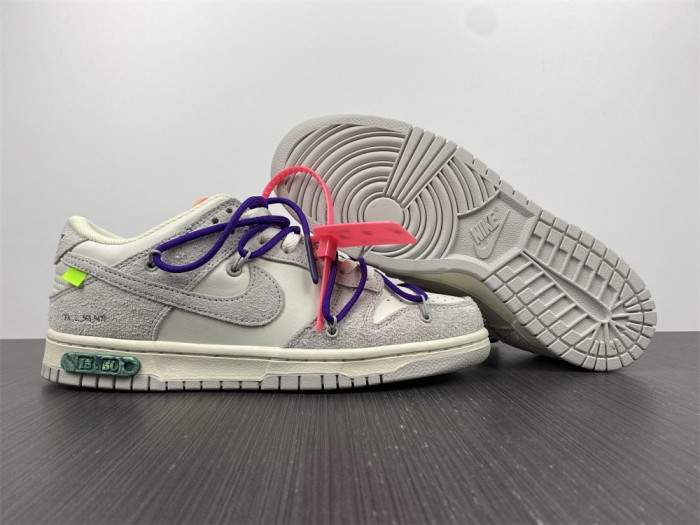 nike dunk low ow lot 15 dj0950-101