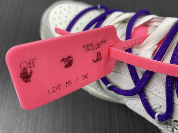 nike dunk low ow lot 15 dj0950-101