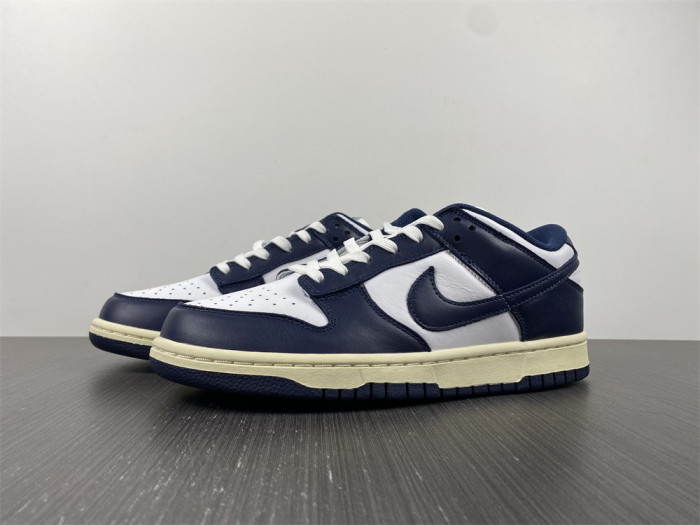 nike dunk low vintage navy dd1503-115