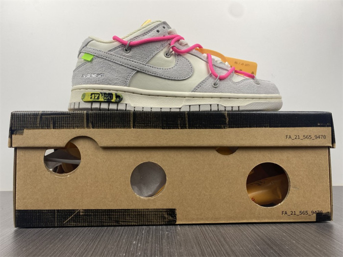 nike dunk low ow lot 17 dj0950-117