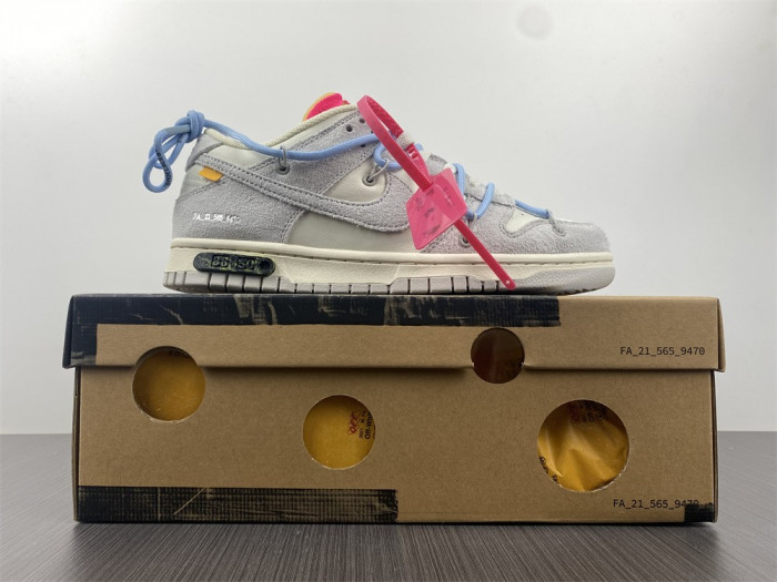 nike dunk low ow lot 38 dj0950-113