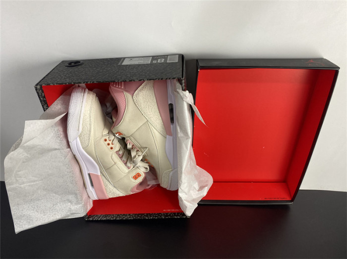 air jordan 3 retro sail rust pink ck9246-116