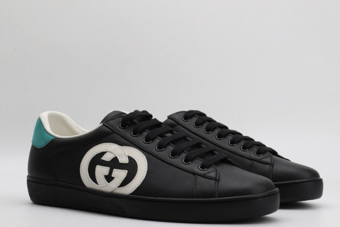 g*u*i ace embroidered low-top sneaker g168