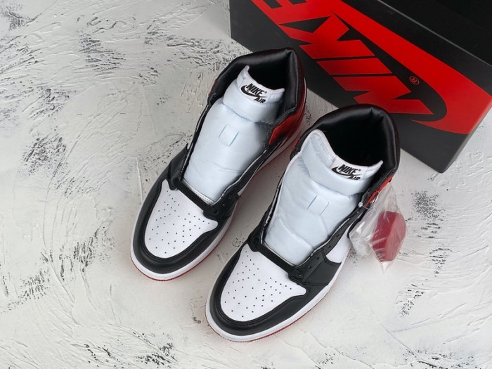 jordan 1 retro high satin black toe (w) cd0461-016