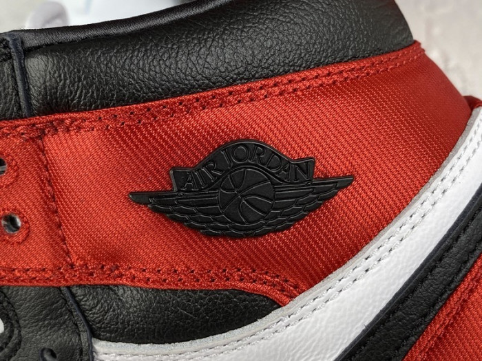 jordan 1 retro high satin black toe (w) cd0461-016